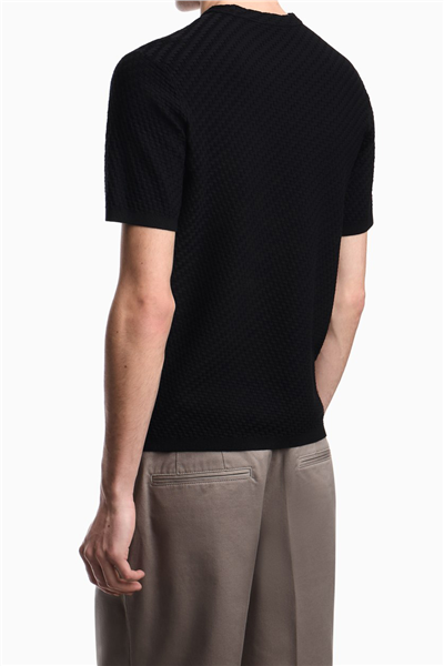 Emporio Armani Erkek Triko Siyah