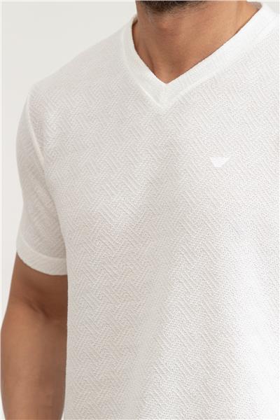 Emporio Armani Erkek V Yaka T-Shirt