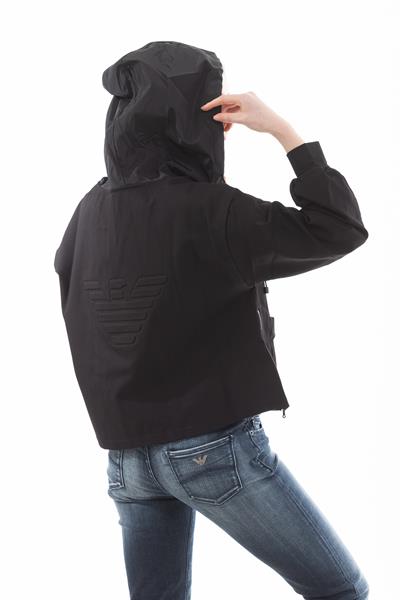 Emporio Armani Fermuar Kapama Kapşünlu Kadın Sweatshirt