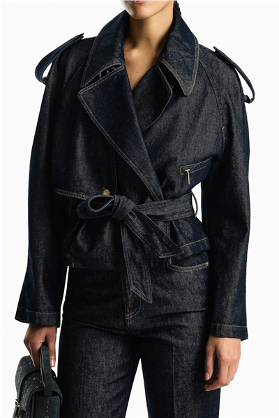 Emporio Armani Kadın 5 Cepli Pantolon İndigo Mavi