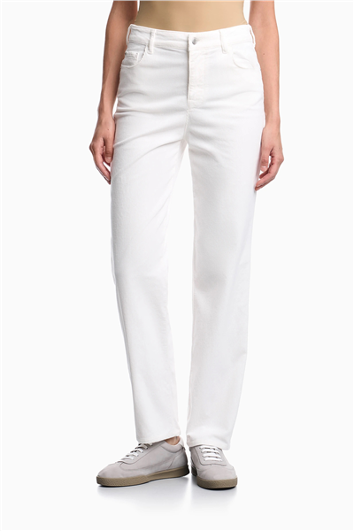 Emporio Armani Kadın 5 Cepli Pantolon Beyaz