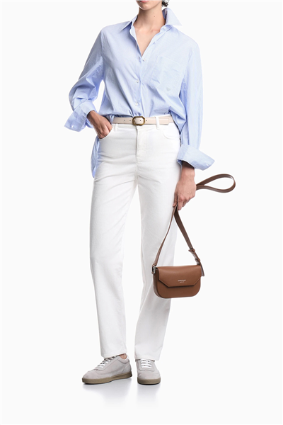 Emporio Armani Kadın 5 Cepli Pantolon Beyaz