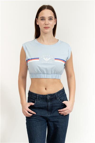 Emporio Armani Kadın Askılı T-Shirt
