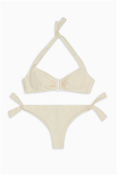 Emporio Armani Kadın Bikini Takımı Ekru