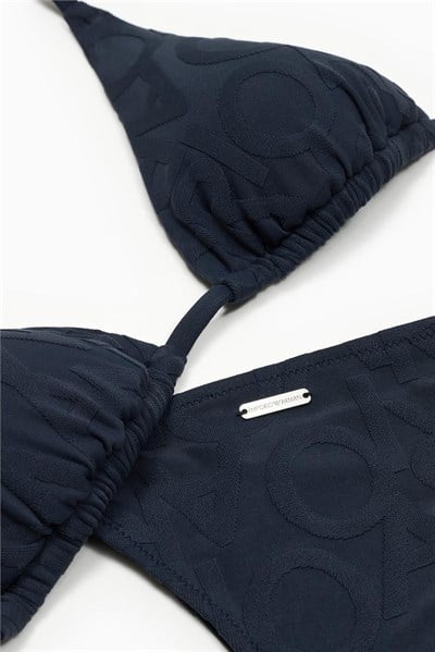 Emporio Armani Kadın Bikini Takımı Lacivert