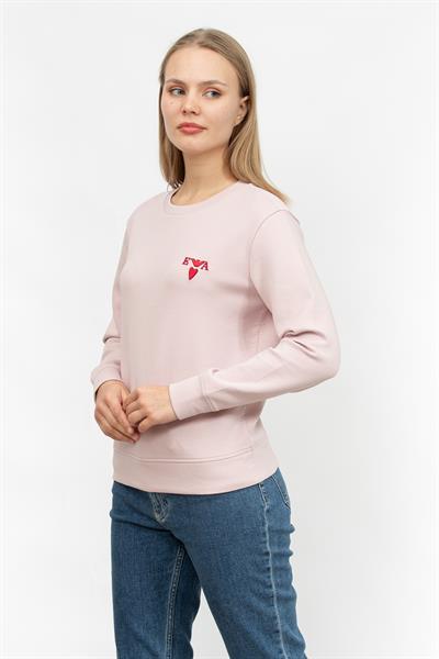 Emporio Armani Kadın Bisiklet Yaka Sweatshirt Çok Renkli