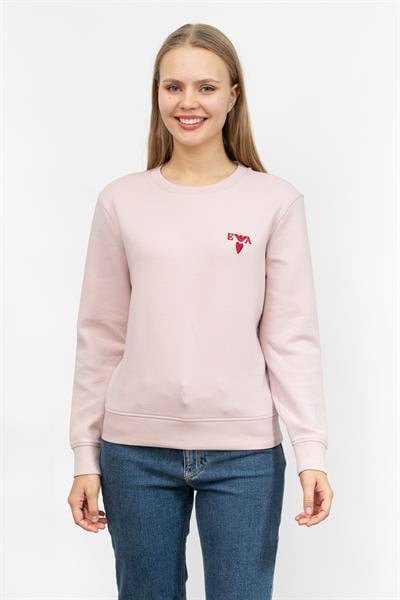 Emporio Armani Kadın Bisiklet Yaka Sweatshirt Çok Renkli