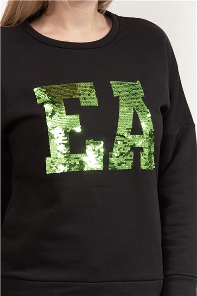Emporio Armani Kadın Bisiklet Yaka Sweatshirt