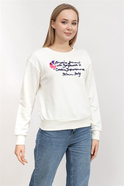 Emporio Armani Kadın Bisiklet Yaka Sweatshirt