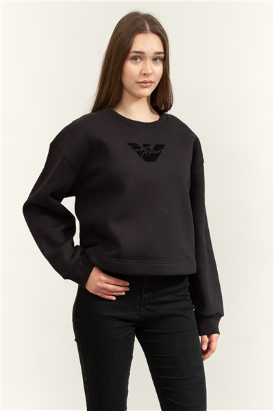 Emporio Armani Kadın Bisiklet Yaka Sweatshirt