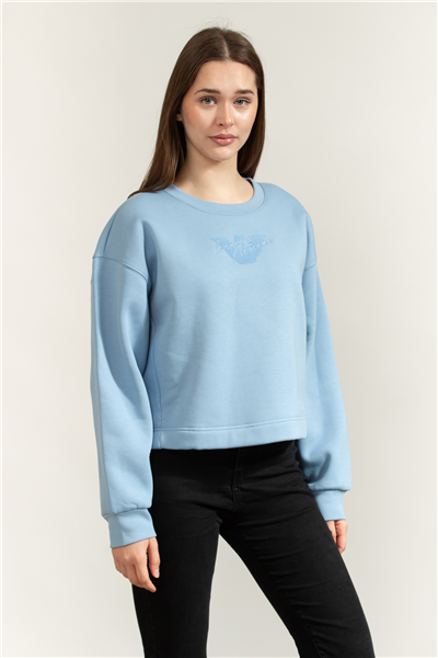 Emporio Armani Kadın Bisiklet Yaka Sweatshirt