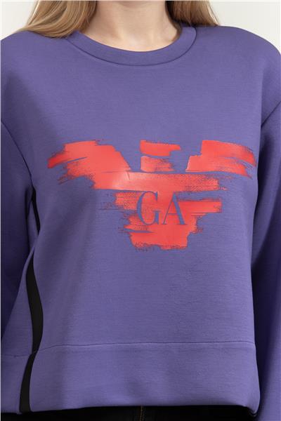 Emporio Armani Kadın Bisiklet Yaka Sweatshirt