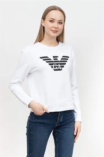 Emporio Armani Kadın Bisiklet Yaka Sweatshirt