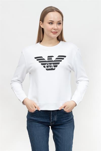 Emporio Armani Kadın Bisiklet Yaka Sweatshirt