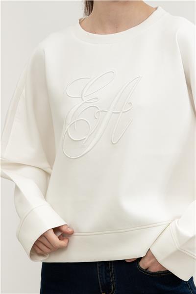 Emporio Armani Kadın Bisiklet Yaka Sweatshirt