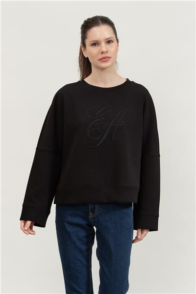 Emporio Armani Kadın Bisiklet Yaka Sweatshirt