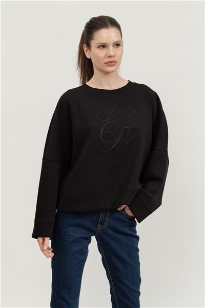 Emporio Armani Kadın Bisiklet Yaka Sweatshirt