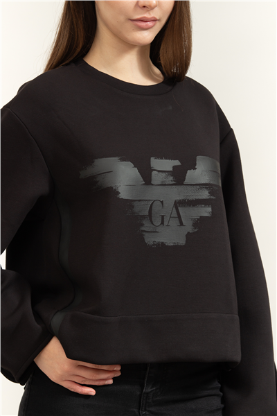 Emporio Armani Kadın Bisiklet Yaka Sweatshirt