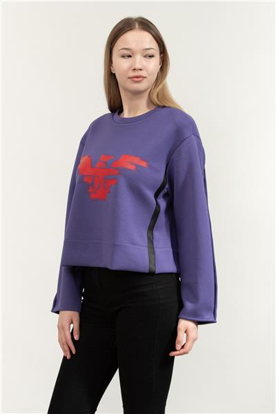 Emporio Armani Kadın Bisiklet Yaka Sweatshirt