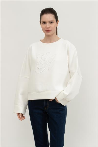 Emporio Armani Kadın Bisiklet Yaka Sweatshirt