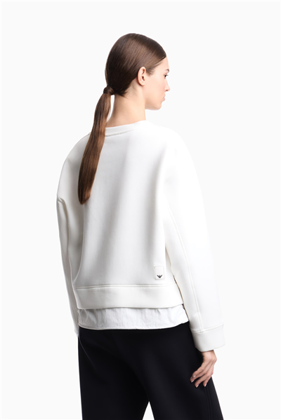 Emporio Armani Kadın Bisiklet Yaka Sweatshirt