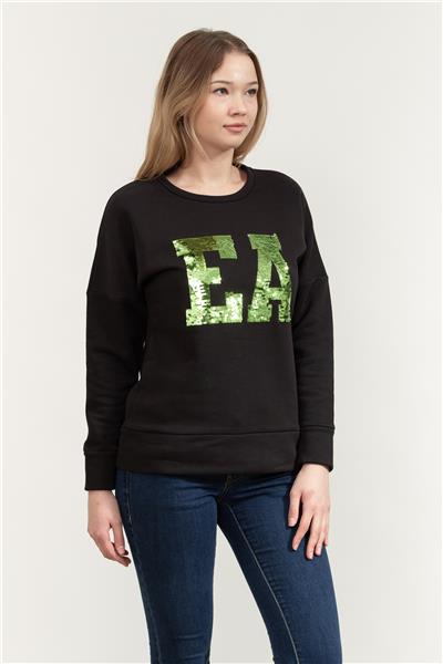Emporio Armani Kadın Bisiklet Yaka Sweatshirt