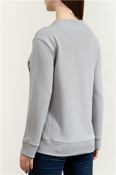 Emporio Armani Kadın Bisiklet Yaka Sweatshirt
