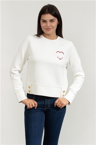 Emporio Armani Kadın Bisiklet Yaka Sweatshirt