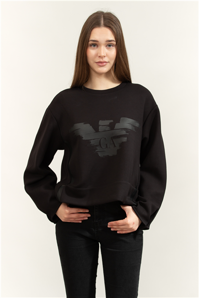 Emporio Armani Kadın Bisiklet Yaka Sweatshirt