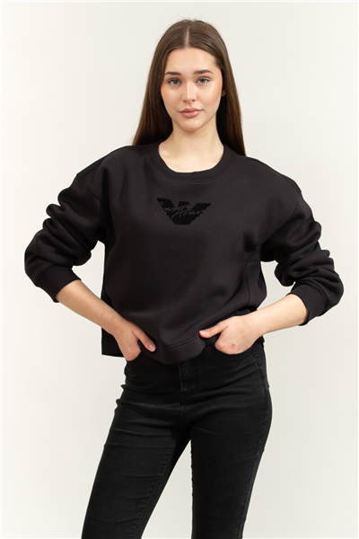 Emporio Armani Kadın Bisiklet Yaka Sweatshirt