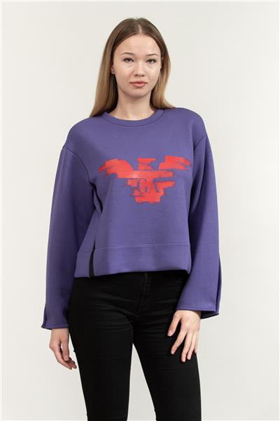 Emporio Armani Kadın Bisiklet Yaka Sweatshirt