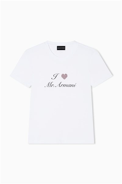 Emporio Armani Kadın Bisiklet Yaka T-Shirt