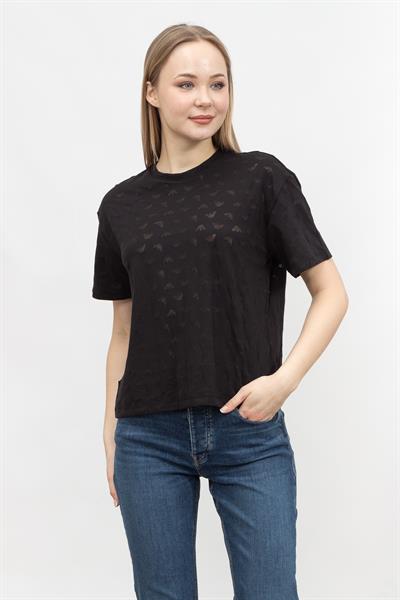 Emporio Armani Kadın Bisiklet Yaka T-Shirt