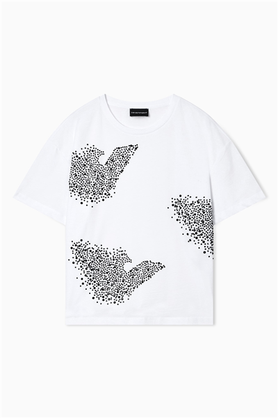 Emporio Armani Kadın Bisiklet Yaka T-Shirt