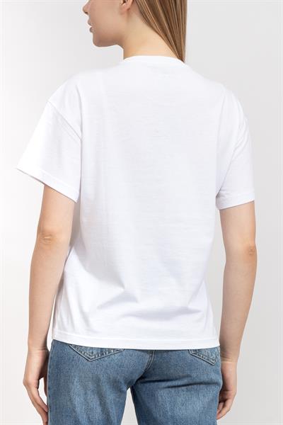 Emporio Armani Kadın Bisiklet Yaka T-Shirt