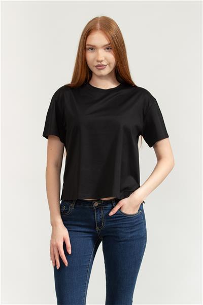 Emporio Armani Kadın Bisiklet Yaka T-Shirt