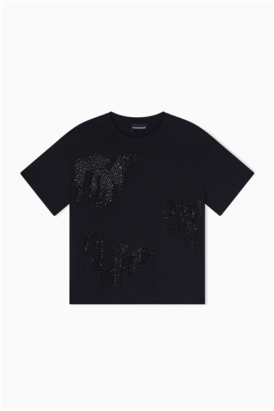 Emporio Armani Kadın Bisiklet Yaka T-Shirt
