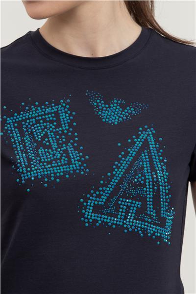 Emporio Armani Kadın Bisiklet Yaka T-Shirt