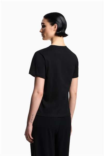 Emporio Armani Kadın Bisiklet Yaka T-Shirt