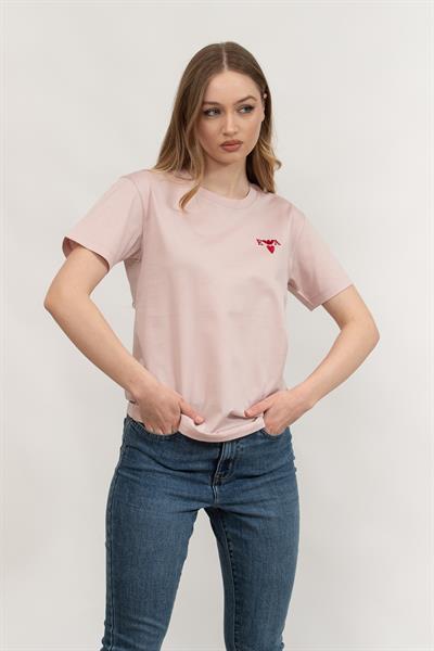 Emporio Armani Kadın Bisiklet Yaka T-Shirt