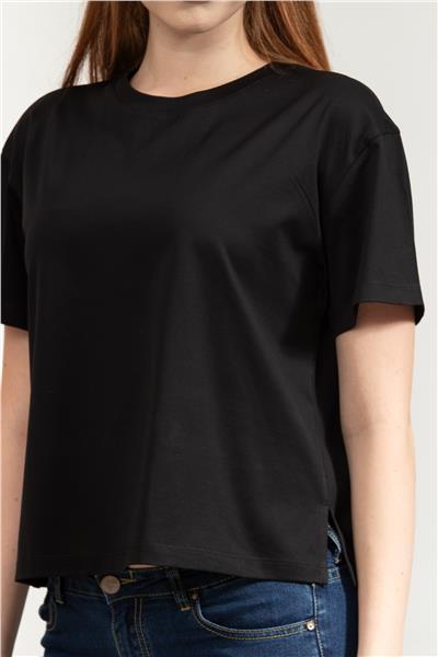 Emporio Armani Kadın Bisiklet Yaka T-Shirt