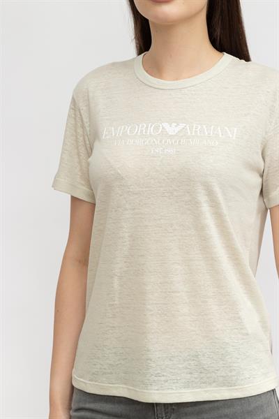 Emporio Armani Kadın Bisiklet Yaka T-Shirt