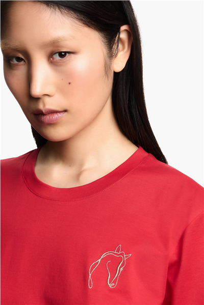 Emporio Armani Kadın Bisiklet Yaka T-Shirt
