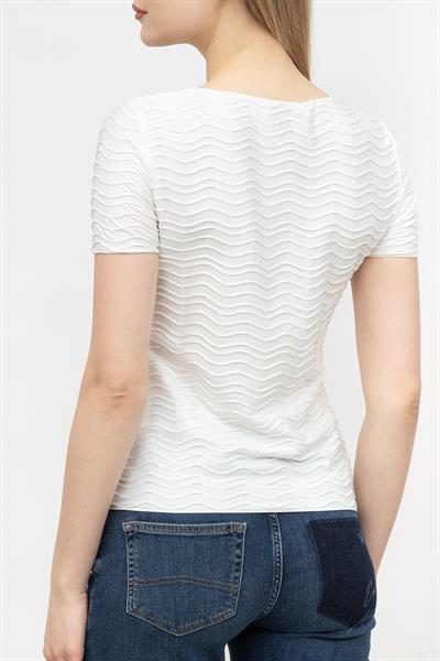 Emporio Armani Kadın Bisiklet Yaka T-Shirt