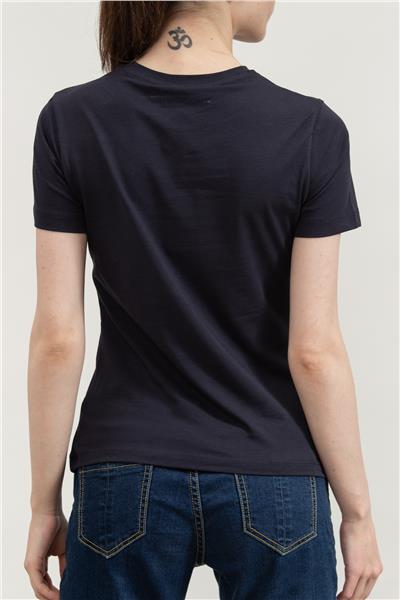 Emporio Armani Kadın Bisiklet Yaka T-Shirt