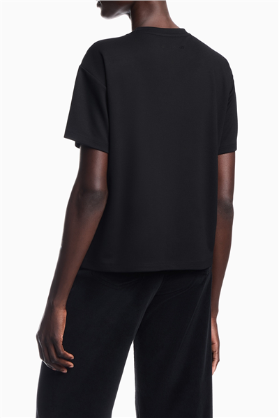 Emporio Armani Kadın Bisiklet Yaka T-Shirt Siyah