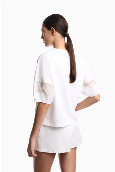 Emporio Armani Kadın Bisiklet Yaka T-Shirt