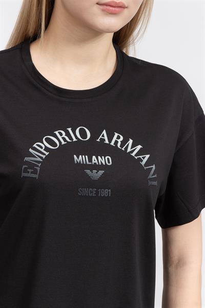 Emporio Armani Kadın Bisiklet Yaka T-Shirt