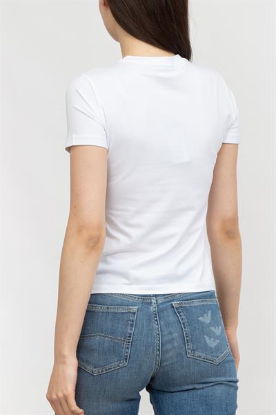 Emporio Armani Kadın Bisiklet Yaka T-Shirt