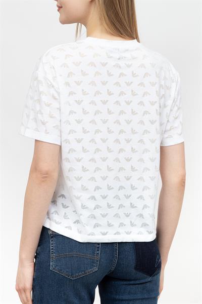 Emporio Armani Kadın Bisiklet Yaka T-Shirt
